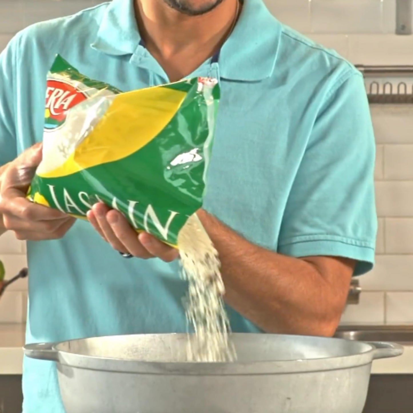 Iberia Jasmine Rice, 5 Lbs. Long Grain Naturally Fragrant Enriched Jasmine Rice