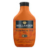 Hollander Pumpkin Pie Sauce 15 FL OZ (Squeeze Bottle) | Made with Real Pumpkin | GMO-Free, Corn Syrup Free, Gluten Free