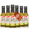 Lolas Fine Hot Sauce Green Jalapeño & Serrano, All-Natural, Keto, Gluten-Free, 5 Fl Oz (Pack of 6)