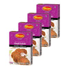 Shan Chapli Kabab Recipe And Seasoning Mix 3.52 Oz (100G) - Spice Powder For Traditional Meat & Corn Patty - Suitable For Vegetarians - Airtight Bag In A Box (Pack Of 4)