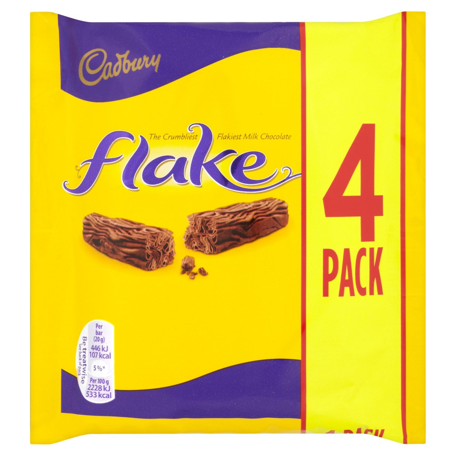 Original Cadbury Flake Pack Imported From The Uk, England