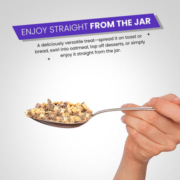 Rainbow Nut Butter, Toffee Peanut Butter, Spread, Treat, Snack, Dessert, Milk Chocolate Chips, High Protein Flavored Nut Butter,