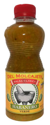 Del Molcajete Habanero Verde Salsa Clasica 12-Pack