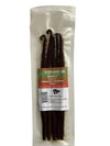 FITNCLEAN VANILLA 5 Madagascar Vanilla Beans Grade A, 6-7.5 Whole Pods, Non-GMO, Ideal for Extract, Paste, Cooking, and Baking