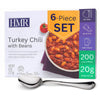 HMR Turkey Chili with Beans Entr  e | Pre-packaged Lunch or Dinner to Support Weight Loss | Ready to Eat | 20g of Protein | Low
