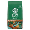Starbucks Ground Coffee, Medium Roast Coffee, Decaf House Blend, 100% Arabica, 1 Bag (12 Oz)