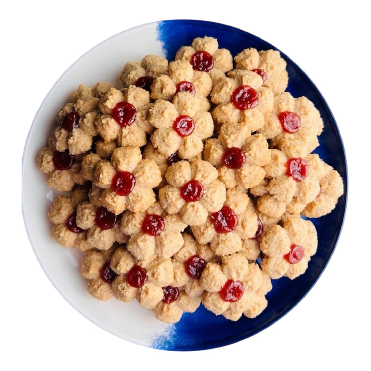 Margarita Bakery Oatmeal Guava Cookies, Handmade Flower Shaped with Brown Butter, 5 oz, 21 Count