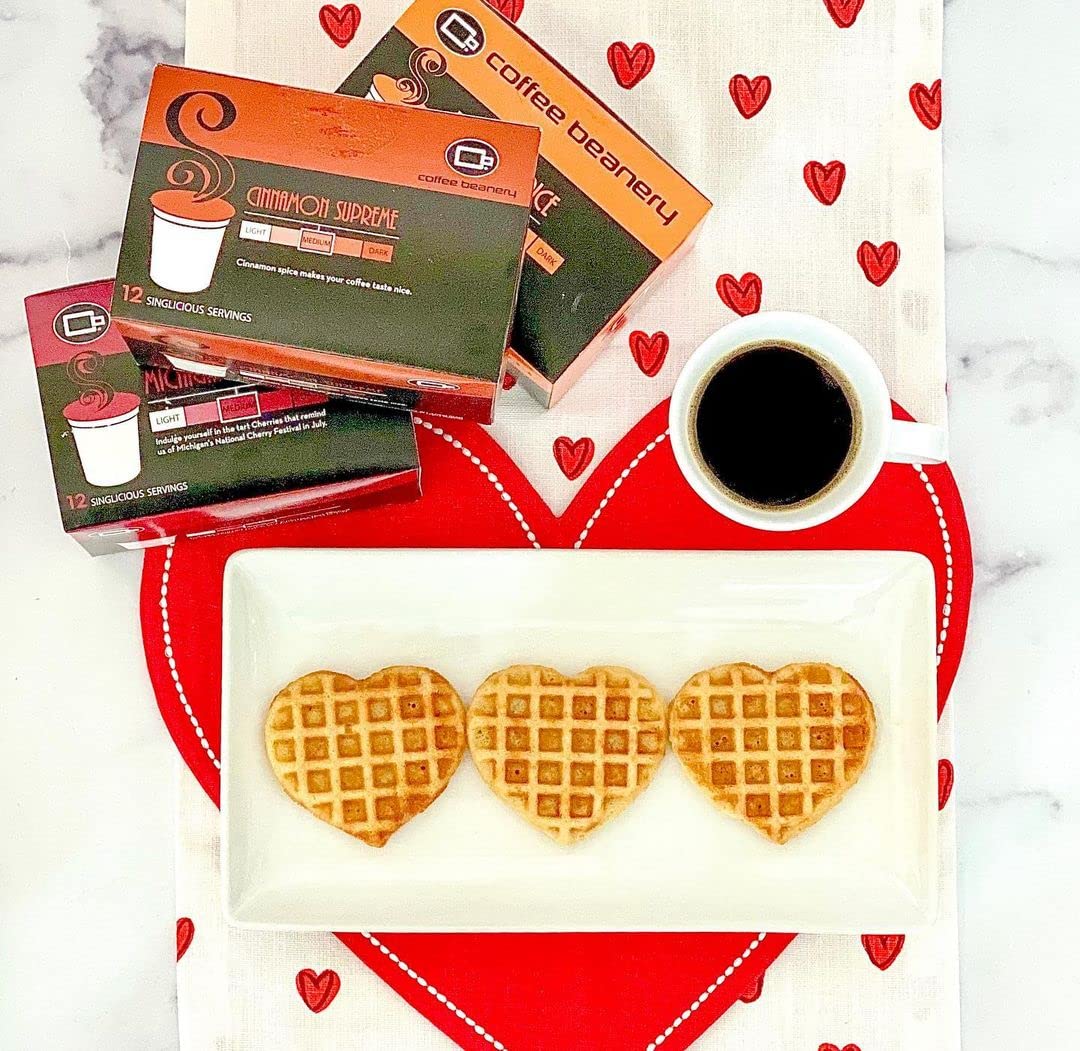 Coffee Beanery Cinnamon Spice Coffee Pods - Medium Roast, 48 Count Pack