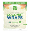 Nuco Certified Organic Paleo Gluten Free Vegan Coconut Wraps, 5 Count (One Pack Of Five Wraps)