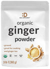 DEAL SUPPLEMENT Organic Ginger Powder, Finely Ground, 3lbs, Non-GMO, Indian Origin
