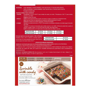 Duncan Hines Chewy Fudge Brownie Mix, 18.3 Ounce (Pack Of 12)