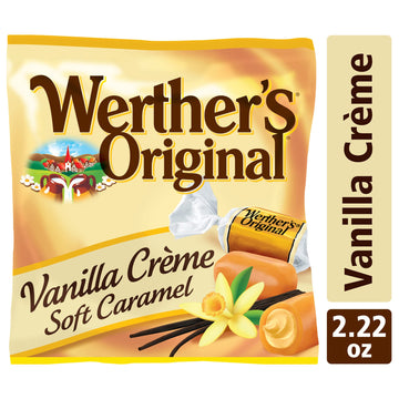 Werther'S Original Soft Vanilla Crme Caramel Candy, 2.22 Ounce (Pack Of 12)