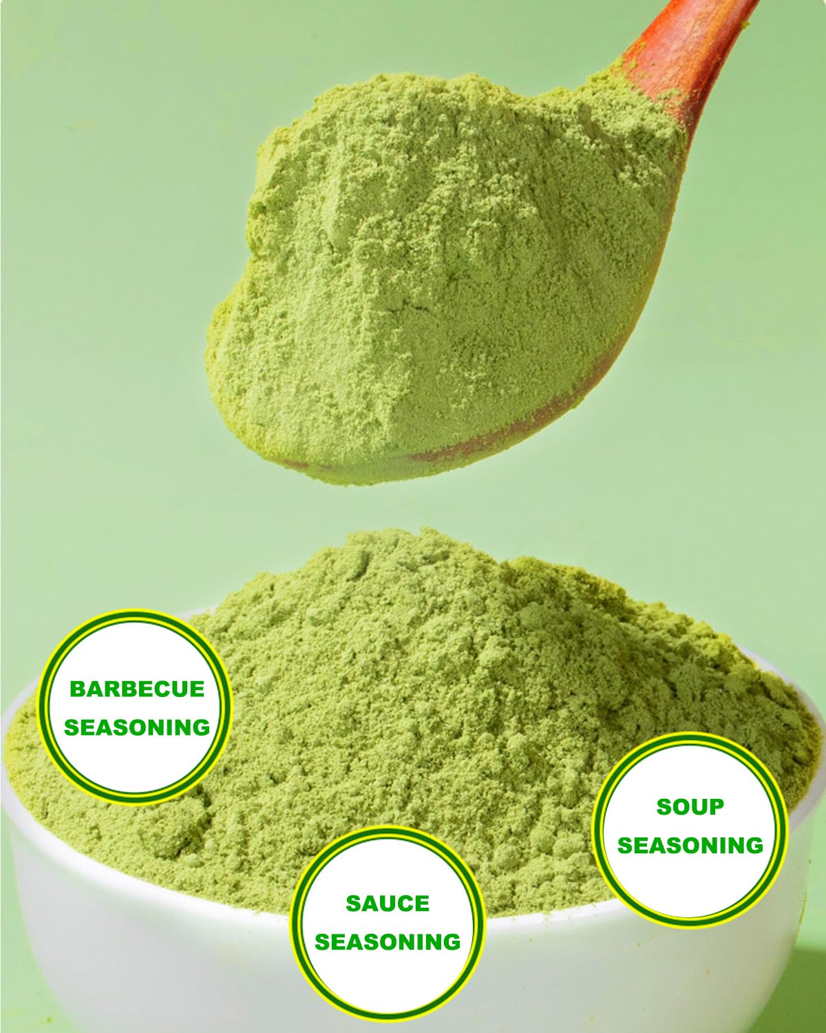 HOLFLYING Chives Powder - All-Natural Culinary Spice, No Additives, 4.0 oz