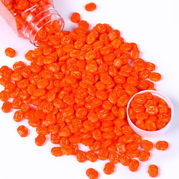 Halloween Sprinkles For Cake Decorating, Pumpkin Sprinkles Perfect For Halloween Dessert Party 3.52 Ounce