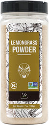 Soeos Lemongrass Powder 7 Ounce (198G), Lemongrass Herb, Lemongrass Powder Bulk, Freshly Ground Dried Lemongrass, Natural, Non-Gmo Verified, Kosher, Flavorful Herb For Tea