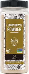 Soeos Lemongrass Powder 7 ounce (198g), Lemongrass Herb, Lemongrass Powder Bulk, Freshly Ground Dried Lemongrass, Natural, Non-G