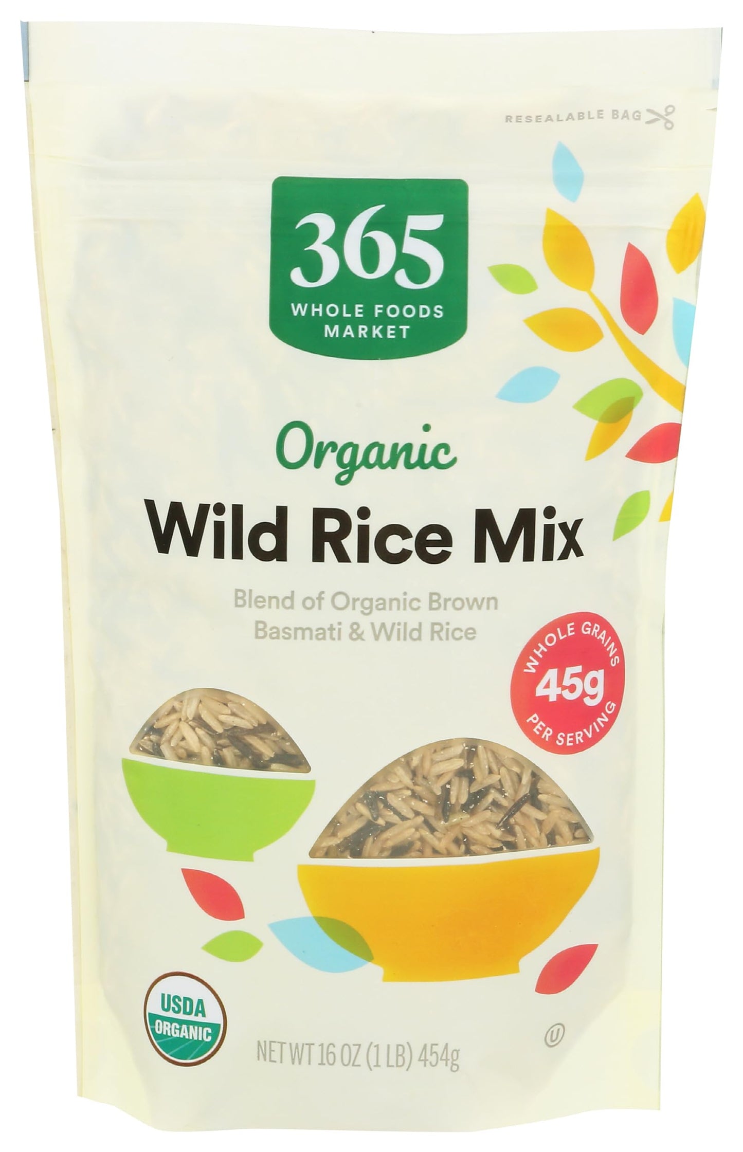 365 by Whole Foods Market Organic Wild Rice Mix 16 Ounce