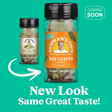 Newmans Own Dried Bay Leaves, Non-GMO, Kosher, 0.18 Oz Bottle, Model S-PL-11928