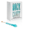 Candy Envy - Light Blue Rock Candy Sugar Sticks - Cotton Candy Flavored - 24 Indiv. Wrapped