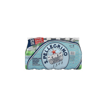 Nestle 041508734660 San Pellegrino Mineral Water, 500Ml, 24Bt/Ct, Cl