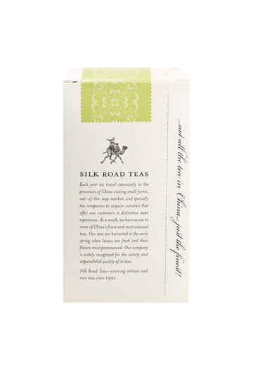 Silk Road Teas Organic Genmaicha Green Tea, Fair Trade, 15 Non-GMO Biodegradable Bags, Toasty Aroma, Refreshing Taste