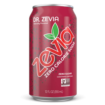 Zevia All Natural Diet Soda - Dr. Zevia - 12 Ounces - 6 Cans
