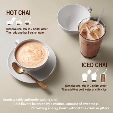 Jaipur Avenue Vanilla Chai Tea Mix Crafted With All-Natural Assam Black Tea, Vanilla, Cane Sugar, And Premium Dry Milk - Preserv