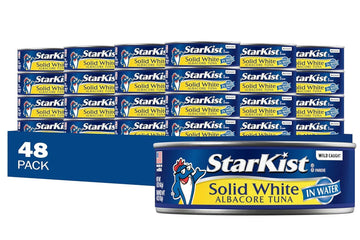 Starkist Solid White Albacore Tuna In Water - 5 Oz Can (Pack Of 48)