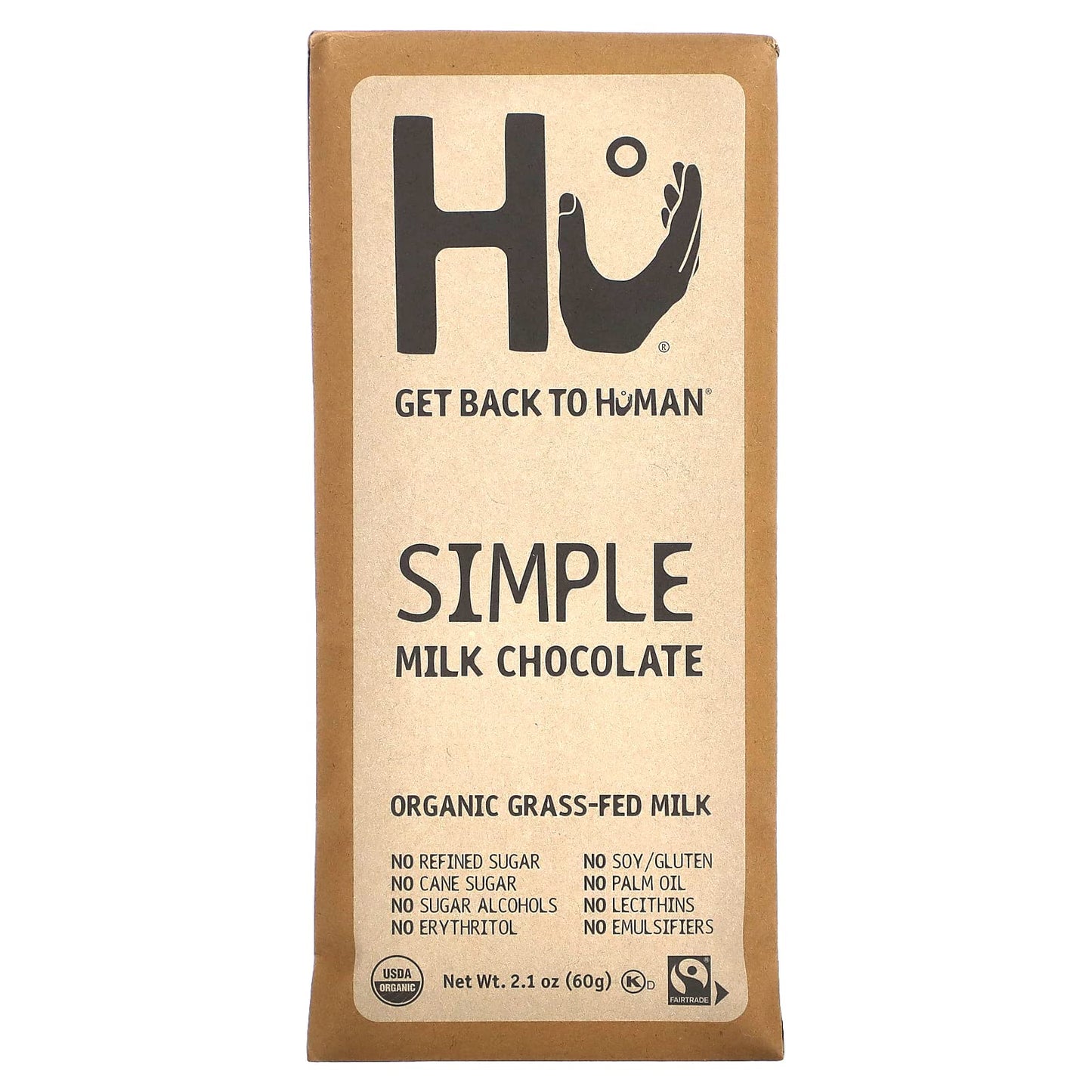 Hu Simple Milk Chocolate Bar