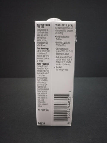 1.5 Cal Unflavored High-Protein, High-Calorie Nutrition 8 Oz Cans - Case Of 24 (Model 57469)