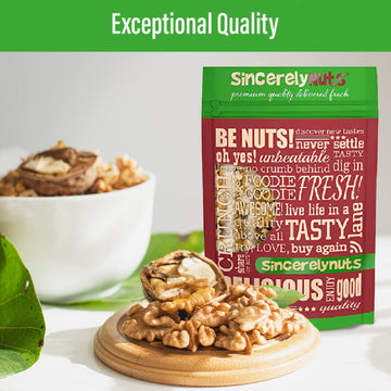 Walnuts Halves & Pieces, Raw 5 lbs. - Sincerely Nuts