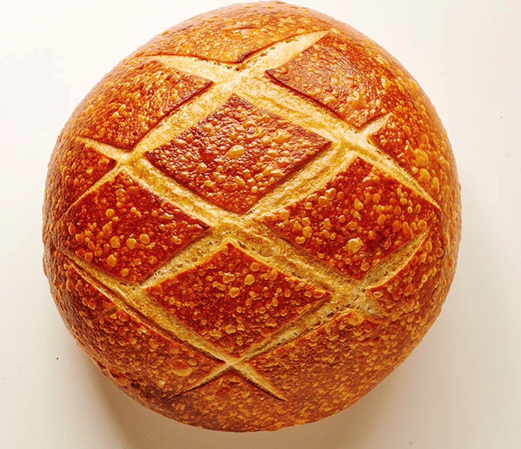 Boudin Sourdough Bakery Sourdough Rounds, 1 lb (Pack of 2) - Fresh Artisan Bread