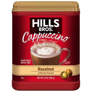 Hills Bros. Cappuccino Hazelnut (14 Ounce (Pack Of 3))