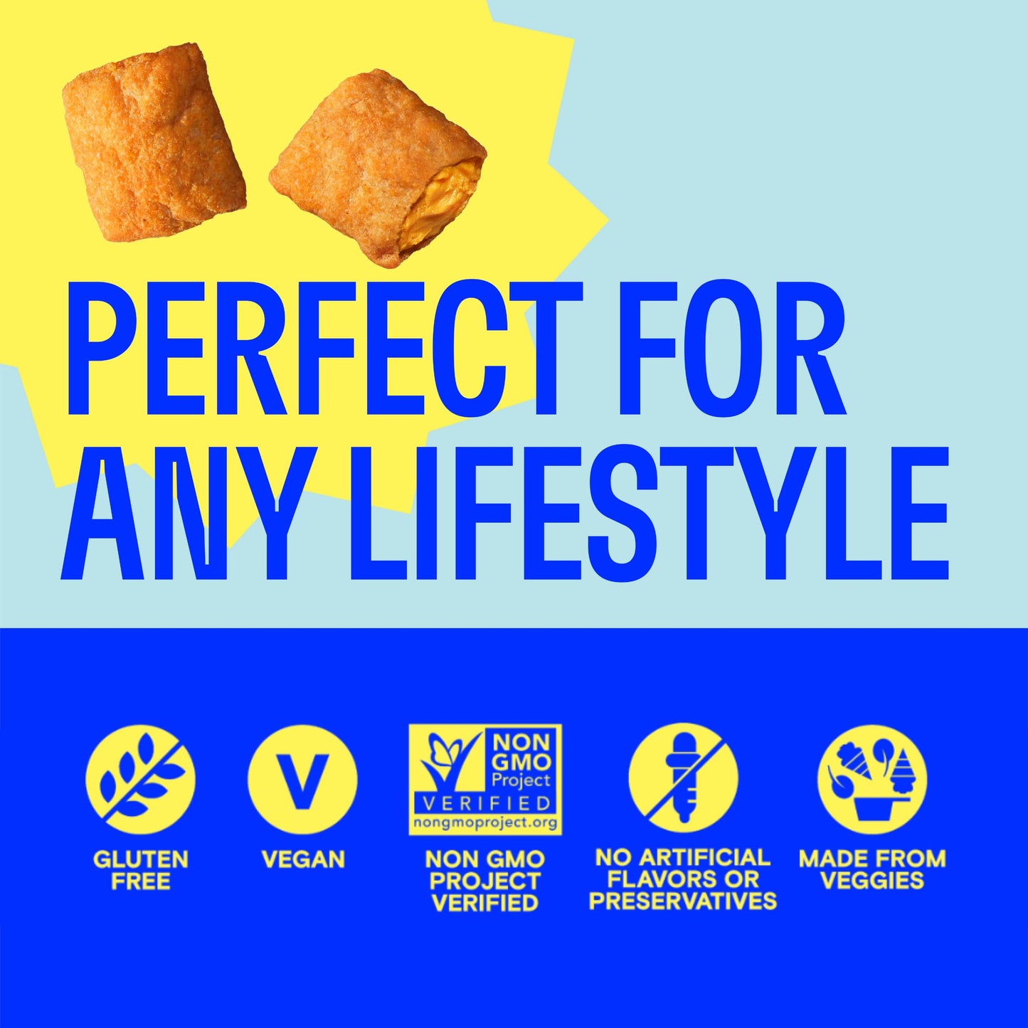 Rivalz Late Night Pizza Stuffed Snacks - Delicious & Nutritious Veggie Snack Bites - Vegan, Gluten Free, & Non-Gmo - Zero Added