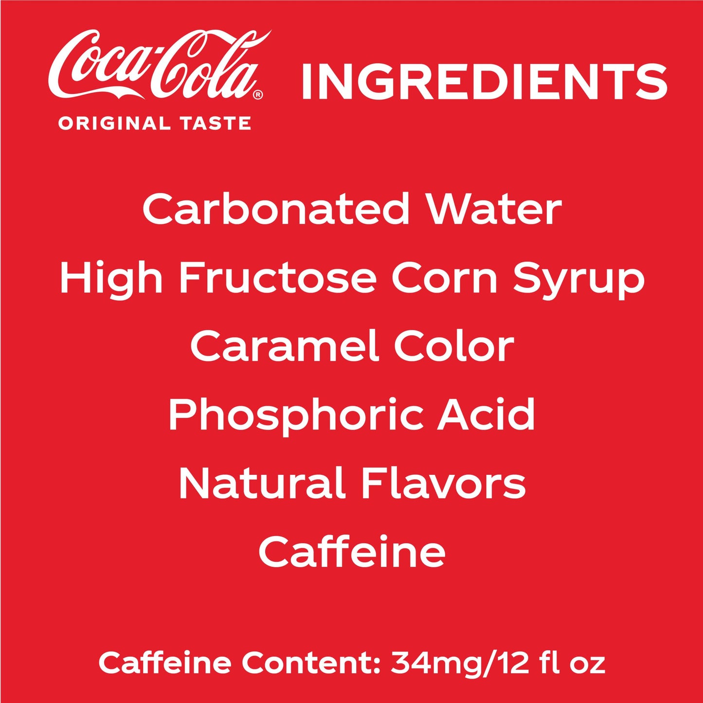Coca-Cola, 12 fl oz, 6 Pack