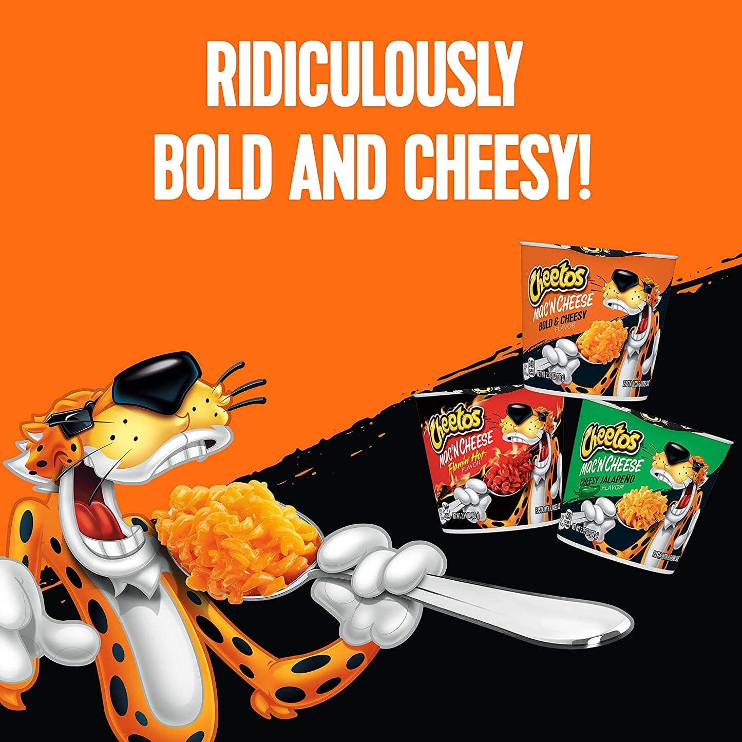 Mac N Cheetos Bold & Cheesy, 2.32Oz Cups (4 Pack)
