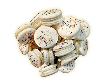 Macaron - Cake Batter French Macaron Cookies Gift Box - 24 Count