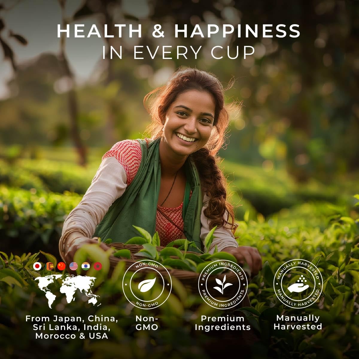 Gya Tea Co 7 Days Tea Pod Collection Gift Set - Assorted Flavors, 16 Count