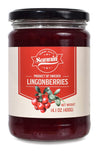Sanniti Lingonberries Jar Imported From Sweden, 14.1 Ounces