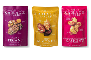 Sahale Snacks Glazed Nut Mix Variety Pack, 4 Ounces (Pack Of 6)