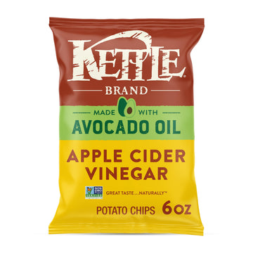 Kettle Brand Made with Avocado Oil Apple Cider Vinegar Chips 6 Oz Bag
