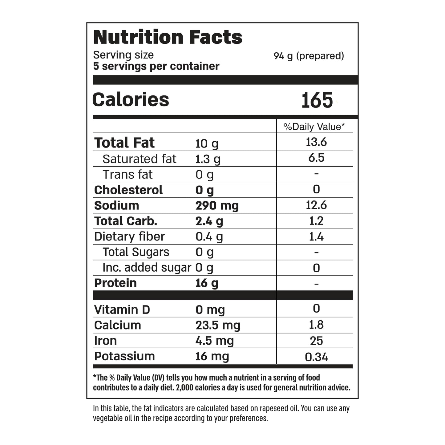 Plant-Based Meat: Vegan Fish Substitute - High-Protein, Keto-Friendly, Pea Protein-Based, Fish-Free Vegan Seafood Alternative -