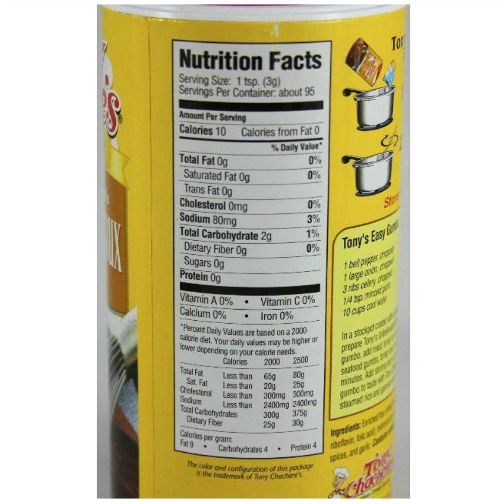 Tony Chachere'S Creole Instant Roux Mix, 10-Ounce (Pack Of 6)