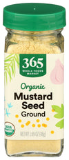 365 By Whole Foods Market, Mustard Seed Ground Organic, 1.69 Ounce