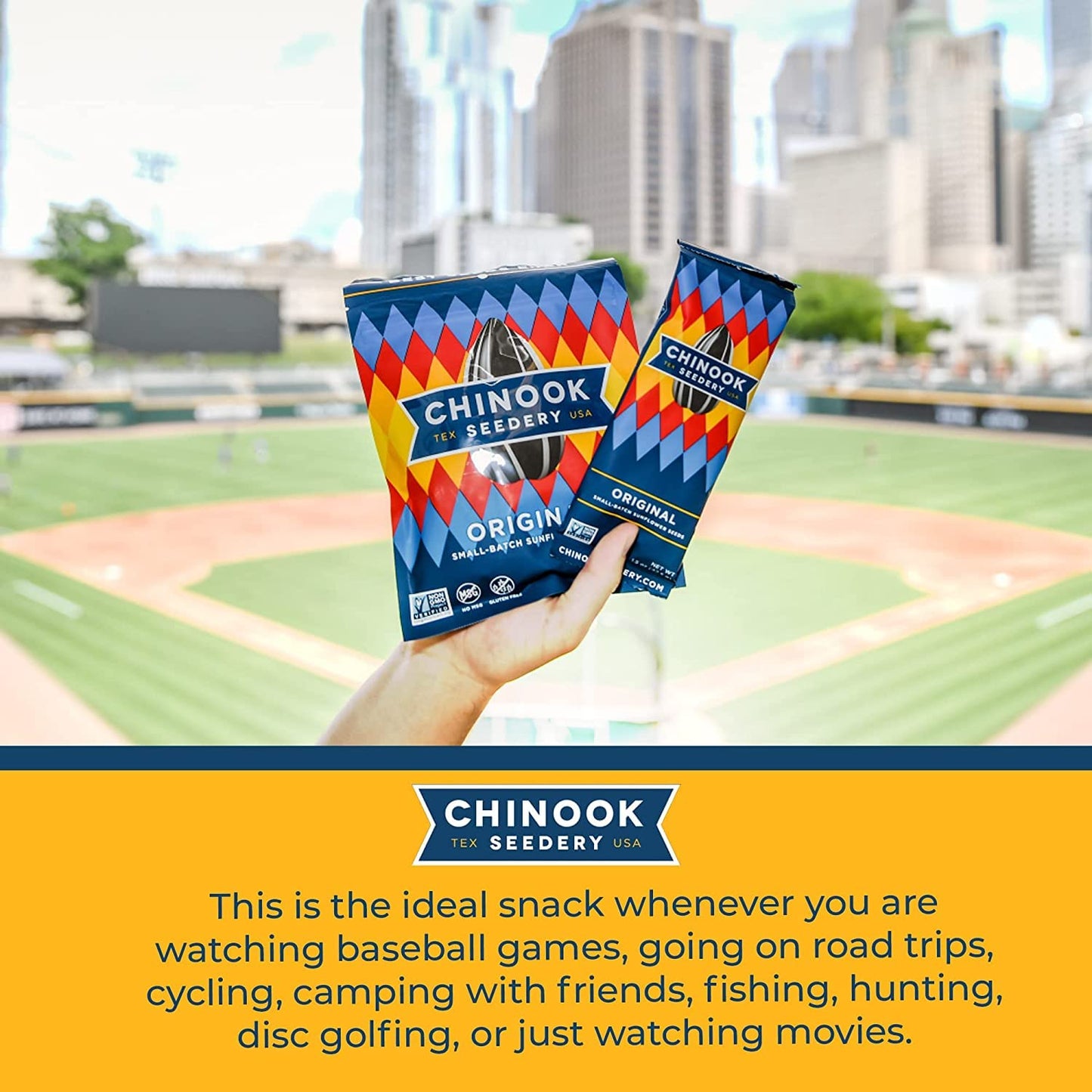 Chinook Seedery Low Sodium Sunflower Seeds Variety Pack of 36, 1.5oz - Sunflower Seeds to Eat - Keto, Flavored, Jumbo, Roasted,