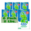 Maseca Azul Gluten Free Harina de Maiz (Corn Flour) 2 Lbs Bag 6 Pack