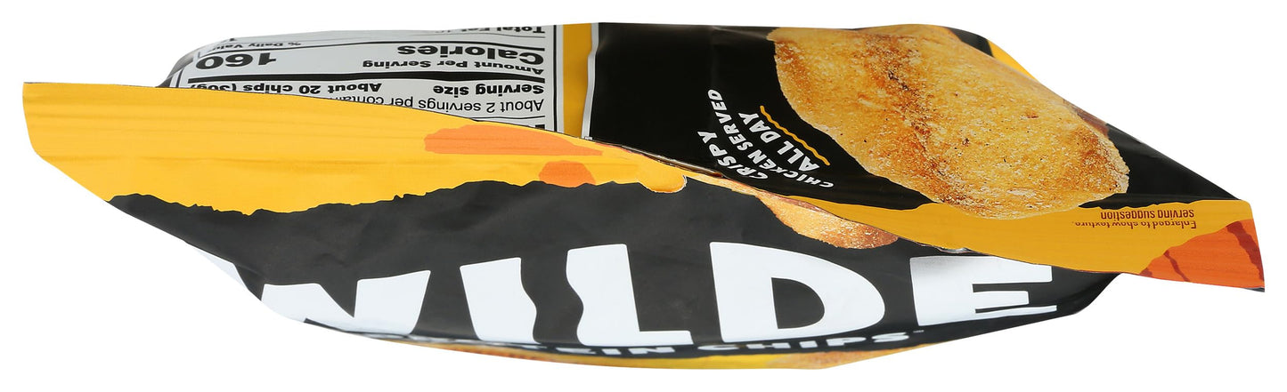 WILDE BRANDS Chicken and Waffles Chicken Chips, High Protein, Keto, 2.25oz Bag