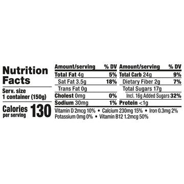 So Delicious Cultured Coconutmilk Dairy-Free Yogurt, Strawberry-Banana, 5.3 Ounce Plant-Based Vegan Dairy-Free Yogurt Alternativ