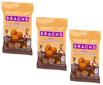 Brach'S Coffee Hard Caramels Peg, 3.25 Ounce, Pack Of 3 - Packaging May Vary