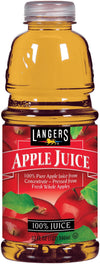 Langers 100% Juice Apple 32 Fl Oz (Pack of 12)